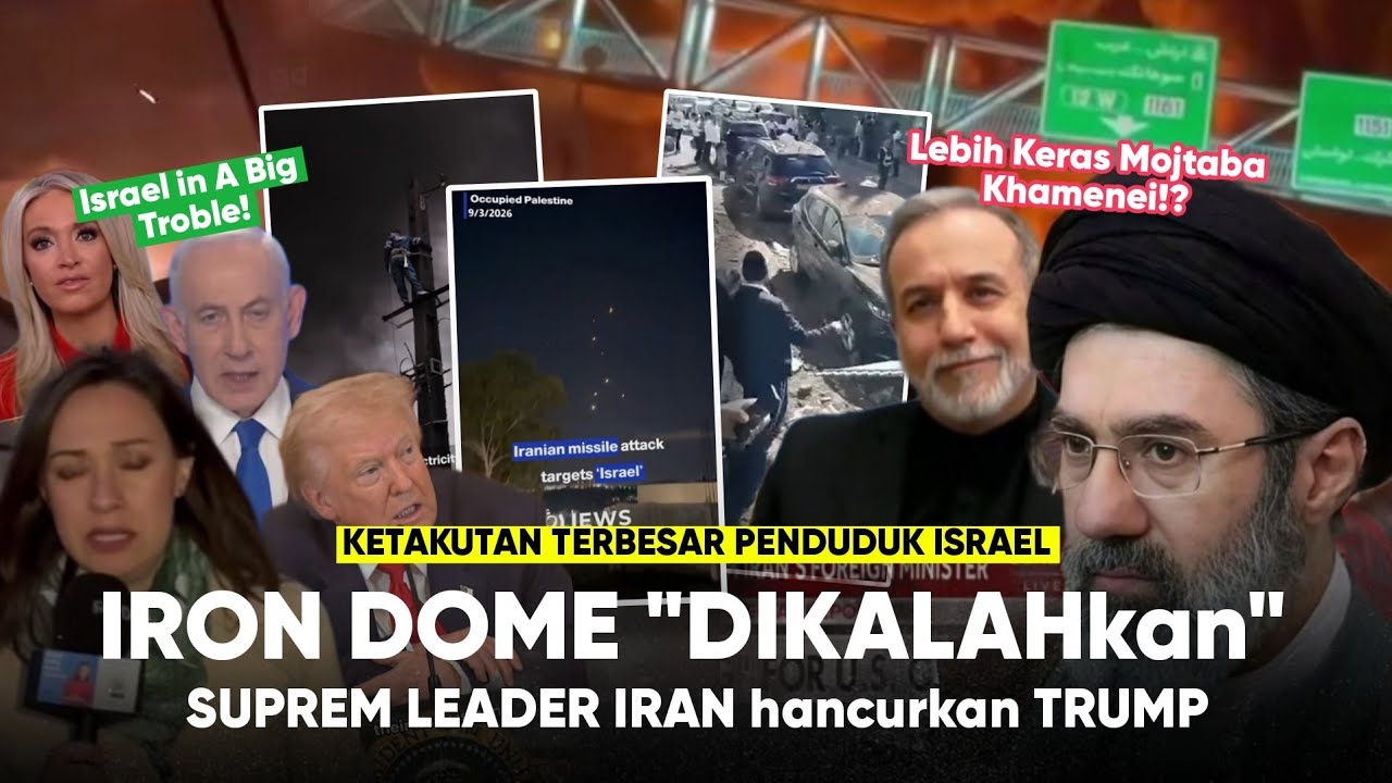 Warga Israel Rasakan Ketakutan Terbesar “Serangan Iran makin Efektif” Pemimpin Baru IRAN hajar TRUMP