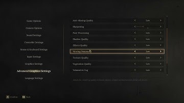 WUCHANG: Fallen Feathers – Geavanceerde grafische instellingen wijzigen