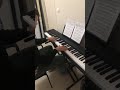 My friend testing out my new yamaha p45 with fantaisie impromptue