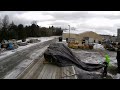 #365 Cold Tarps and Hello Kenny The Life of an Owner Operator Flatbed Truck Driver Vlog