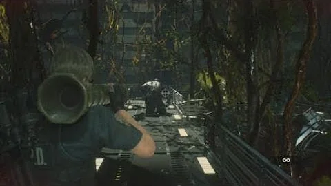 Mr X in Lab RESIDENT EVIL 2