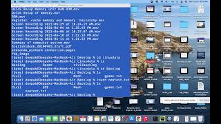 Linux Command || Part-06 || cat, touch, echo, pwd and mv || Examples || Dated: 12/06/2021 !!