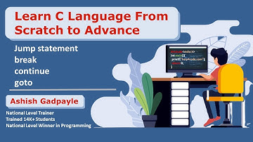 #23 What is jump statement in C language | break continue goto | Practice on jump statement