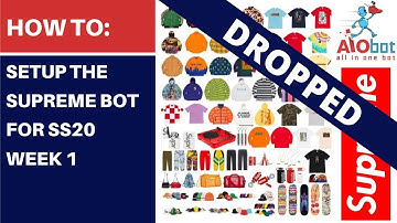 AIO Bot V2 Supreme - Spring/Summer 20 Week 1