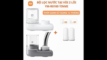 Hướng Dẫn Lắp Đặt Sử Dụng Bộ Lọc Nước Tại Vòi Xiaomi Youpin YINMI | ducanhstore1605