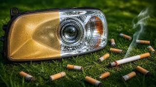 The secret behind a cigarette saving headlights in just one minute A crazy idea!💡 screenshot 4