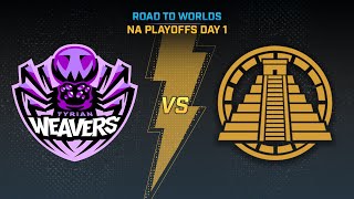 SMITE Challenger Circuit NA: Road to Worlds Playoffs Day 1 - Tyrian Weavers VS Oblivion