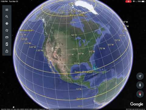 Google Earth- Accessing Gridlines