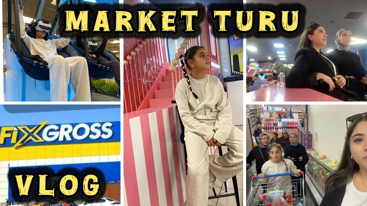 Fix Gross Güncel Fiyatlar? | Batıkent Gimsa Kapatılmış ☹️ Oyun Alanı & Market Alışverişi #vlog 