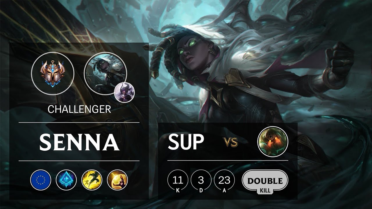 Senna Support vs Nautilus - EUW Challenger Patch 10.2