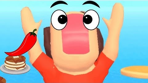 Pancake Run VS Tall Man Run | Satisfying Mobile Games