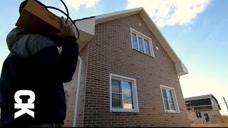 The guy made the RADIATOR HEATING of the second floor from the ELECTRIC BOILER