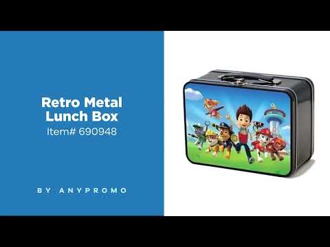 Promotional Retro Metal Lunch Box $18.55