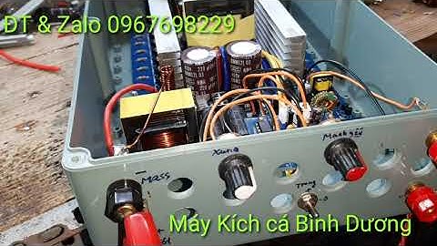 Mẫu Máy 16fet bâm cách ly, chuyên 1 vợt, bắt tổng hợp các loại cá, bao rô phi.