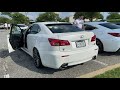 Lexus isf hks catback with axleback and midpipe
