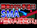 【ＦＸ手法】サラリーマンにオススメ！！勝率８０％SMA手法！！「億り人確定」です！