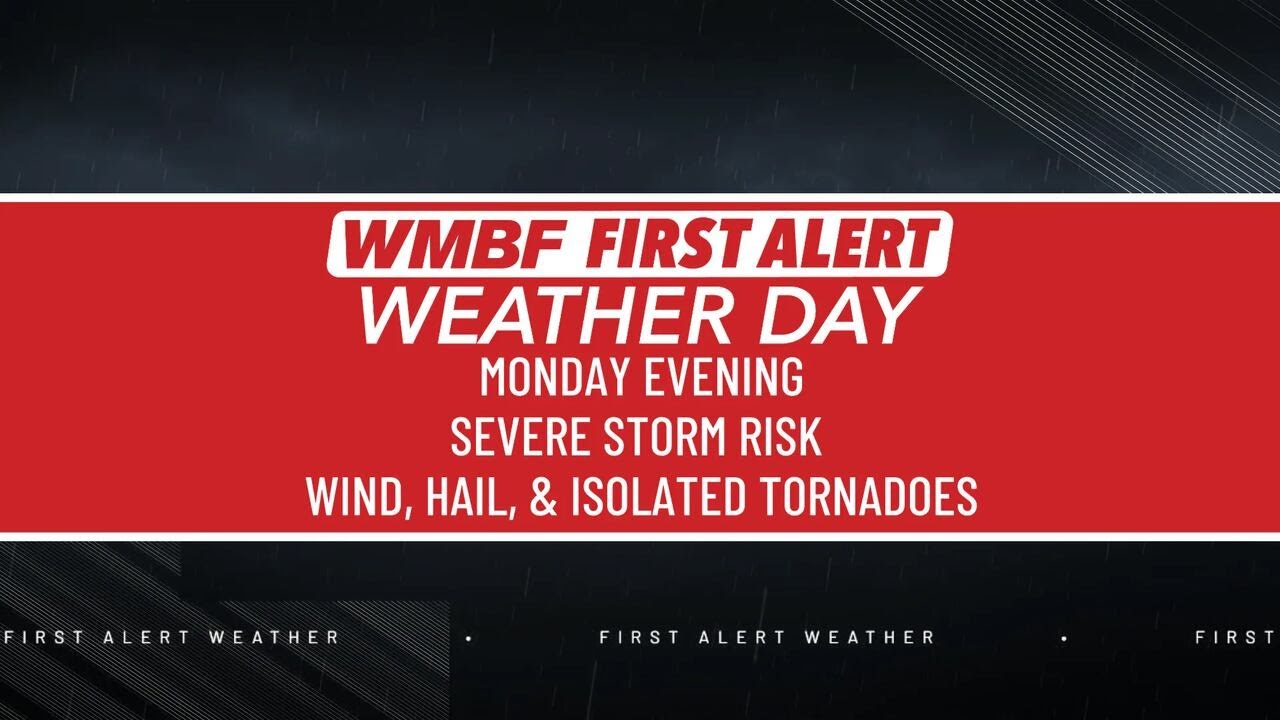 FIRST ALERT: Monday is now a FIRST ALERT WEATHER DAY, cold front moving ...