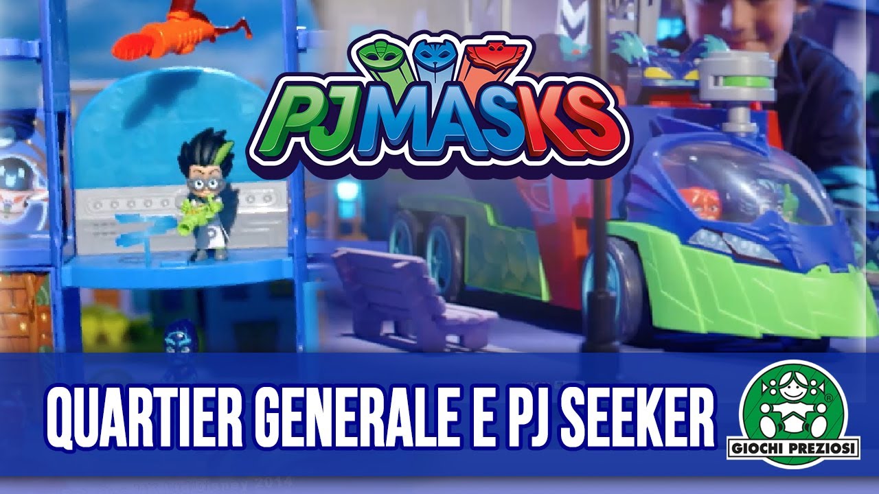 Giochi Preziosi | PJ Masks Quartier Generale e PJ Seeker
