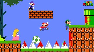 Super Mario Bros., but it's a Mushroom Kingdom Mayhem Race