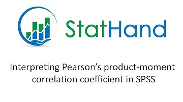 StatHand - Interpreting Pearson
