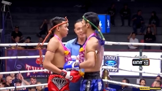 เพชรดำ ไก่ย่างห้าดาว vs เสือคิม ศิษย์ ส.ท.แต๋ว | Muay Thai | 2017.02.02 | Full HD