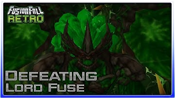 FusionFall Retro - Defeating Lord Fuse