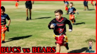 BUCS vs BEARS FLAG FOOTBALL GAME | DOMINICK&#39;S PLAYTIME