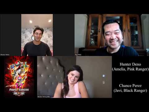 Hunter Deno and Chance Perez Interview for Power Rangers Dino Fury