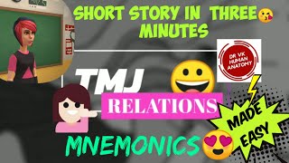 TMJ RELATIONS (EASY MNEMONICS) || NEW VIDEO 2020 || Dr Vk Anatomy