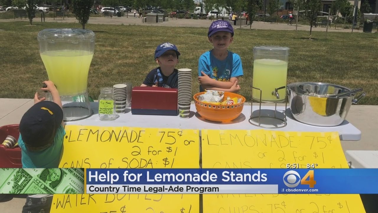 Countrytime To Help Get Permits For Lemonade Stands Youtube