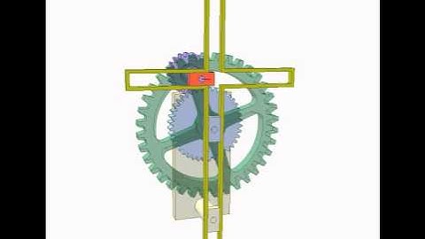 Slider-crank mechanism having a pause at both ends of stroke 1
