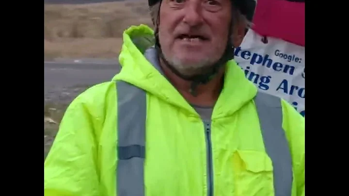 Stephen Swift biking to end cancer