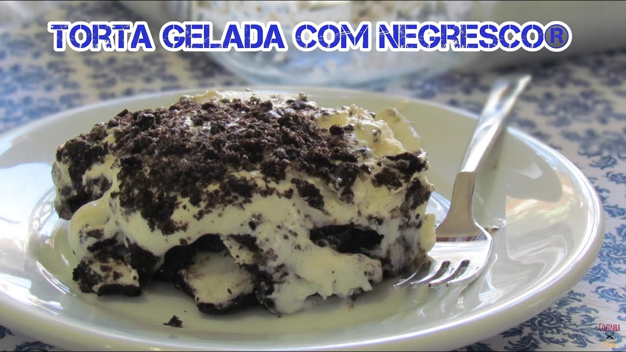Torta de negresco - fácil e rápida!