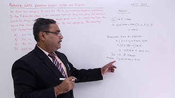 Pipeline Architecture GATE Exercise 2