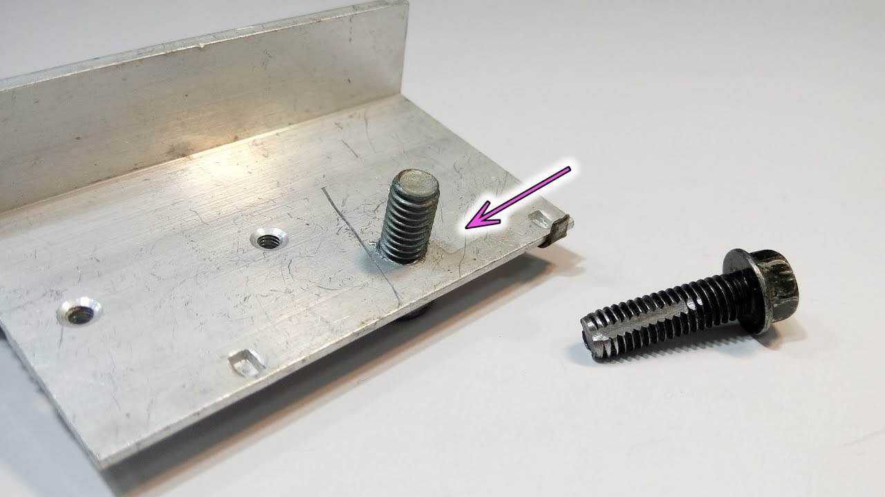 Make a Hand Tap with a steel screws