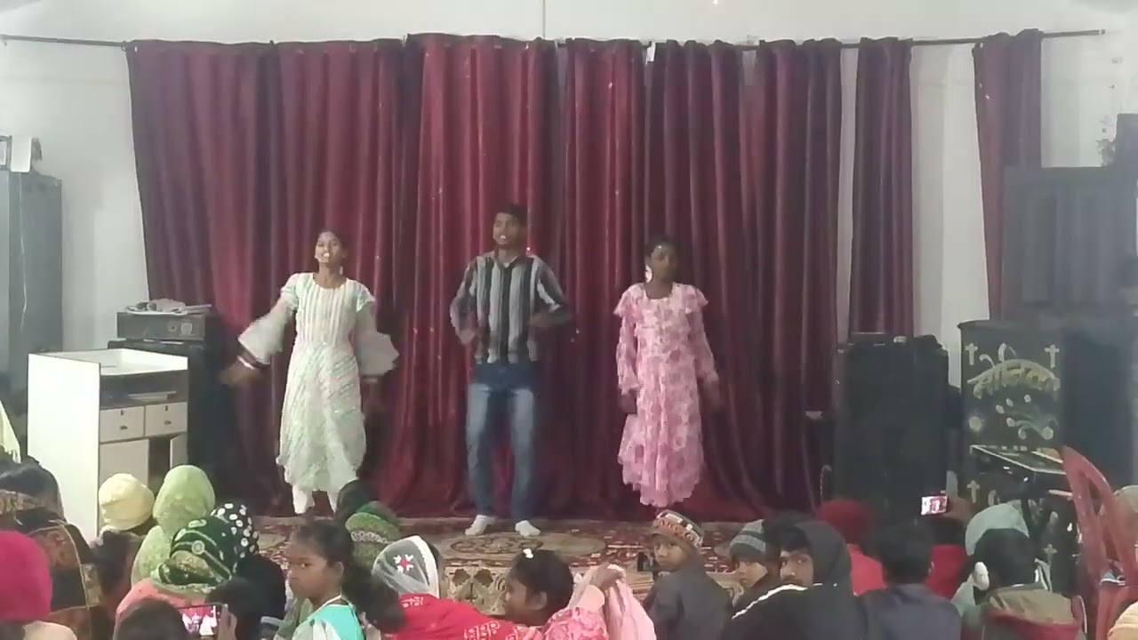 Raja Raja Raja yeshu Raja Janam. Mashi geet and dance#