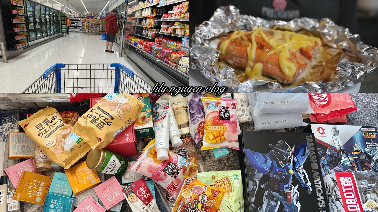 Back from vacation, what we got from Japan, Grocery shopping, meals for busy days
