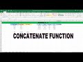 CONCATENATE FUNCTION I Formula -  8 I excel tips and tricks #shorts I #viral #excelformulaseries