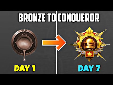 FROM BRONZE TO CONQUEROR?TIPS u0026 TRICK 100% WORKING in PUBG MOBILE