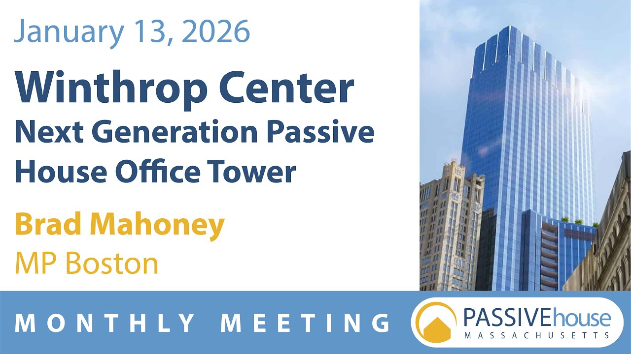 Winthrop Center: The Next Generation Passive House Office Tower