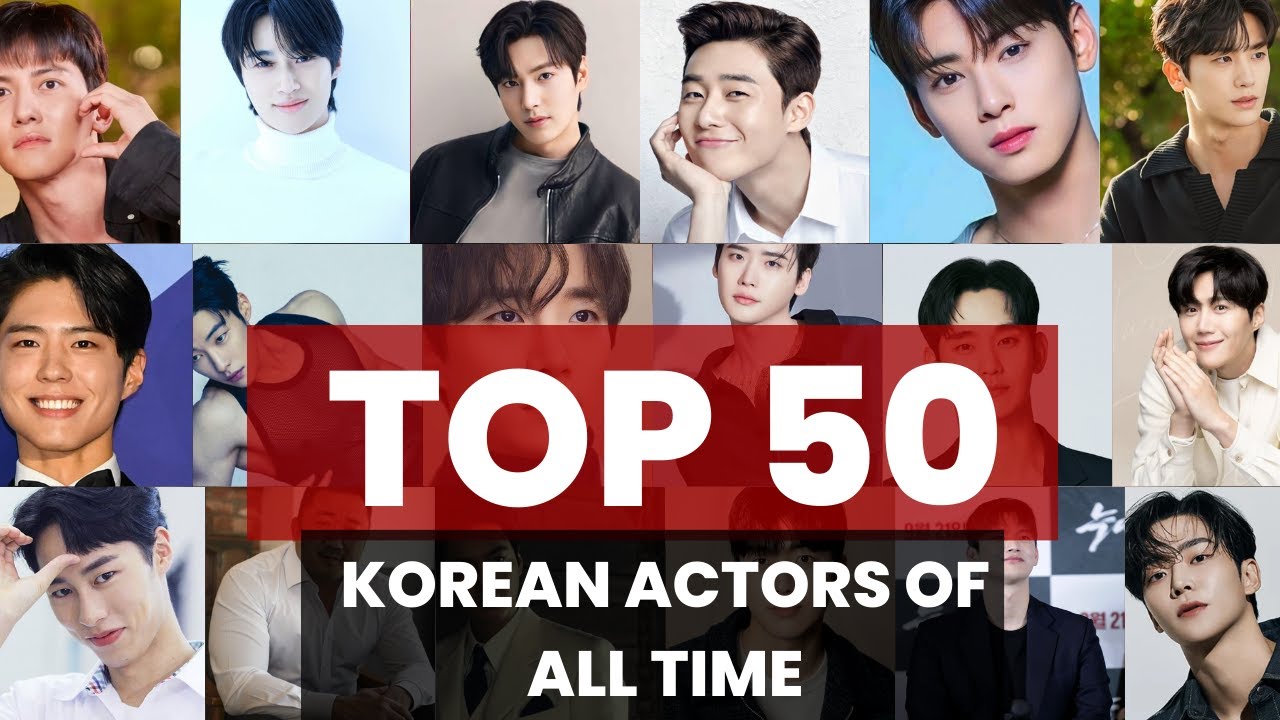 Top 50 Korean Actors of all time, Ranked by fans | Korean Actors | TrendingWorld