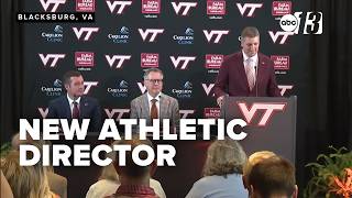Virginia Tech Athletics press conference announcing new athletic director
