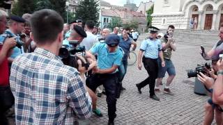 Miting pentru familia traditionala Cluj