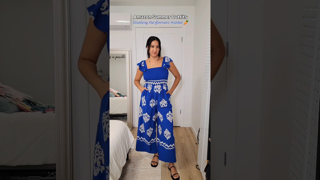 Summer Amazon Outfits #shortsvideo #ootd