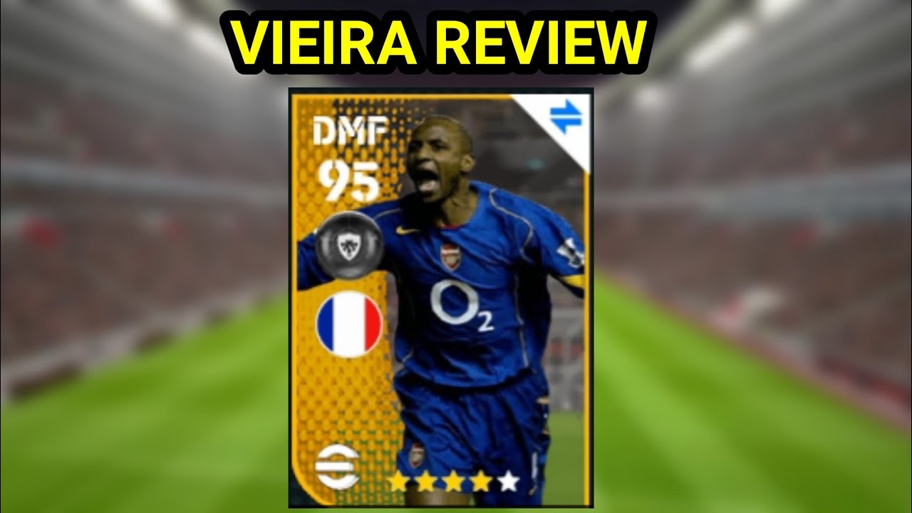 4 Star Legendary P. Vieira Review | eFootball Mobile