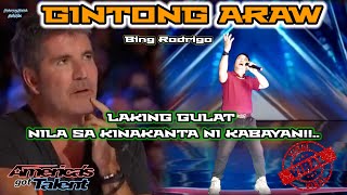 Gintong Araw  Bing Rodrigo Americans Got Talent Trending Audition Parodyang Lupit Kabayan