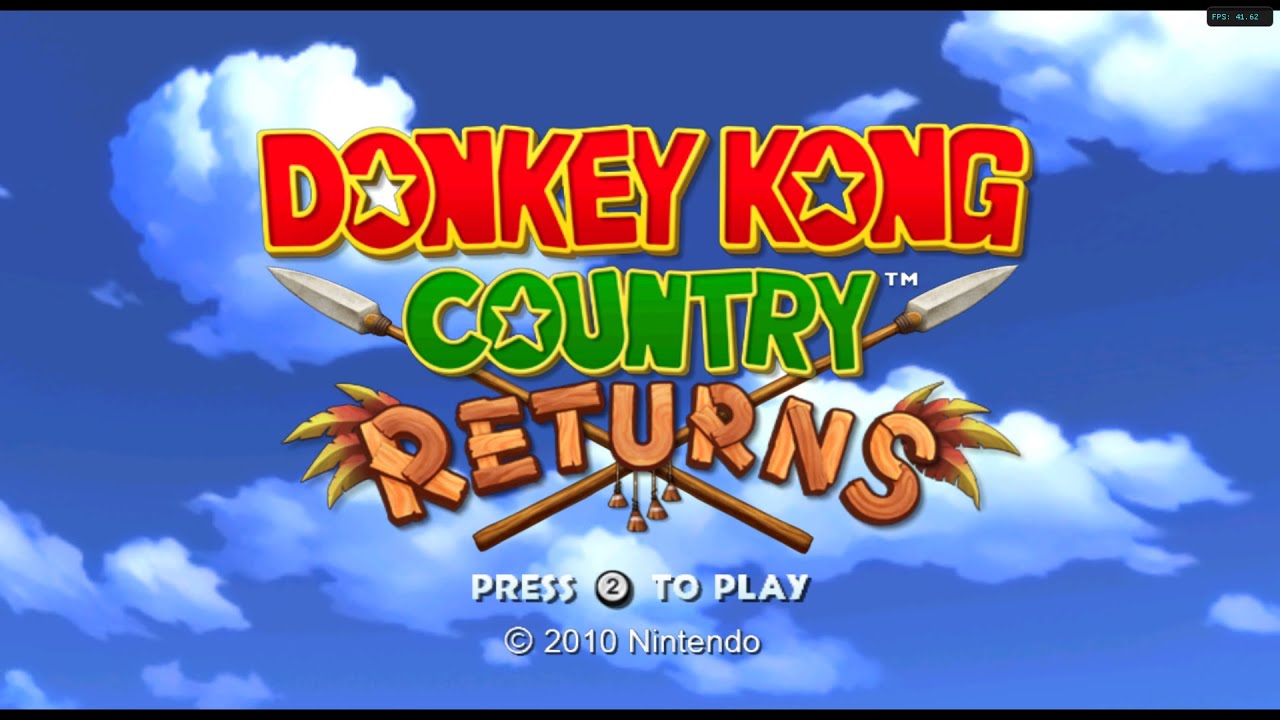 Donkey Kong Country Returns (Dolphin Playthrough) (Part 1) (No