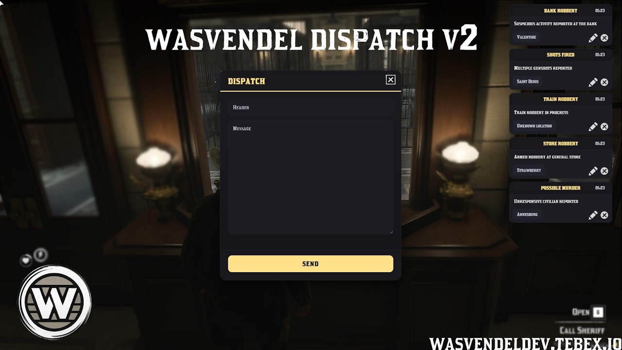 Dispatch v2.1 | RedM Script