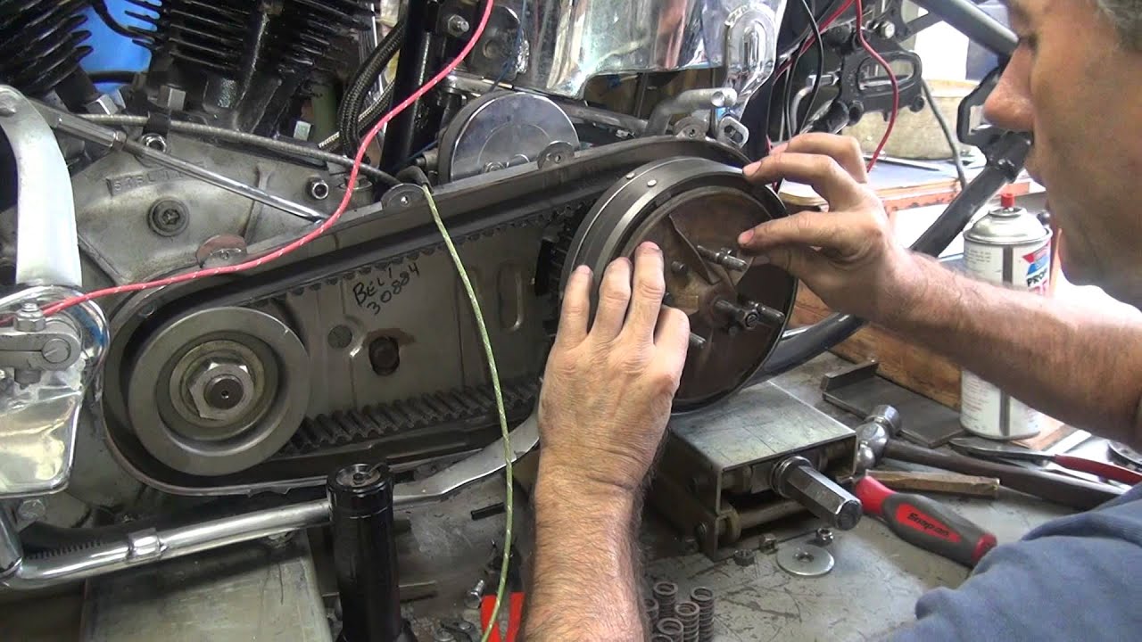 1957 Harley Panhead 117 Burnout antique nationals 2015 drag race