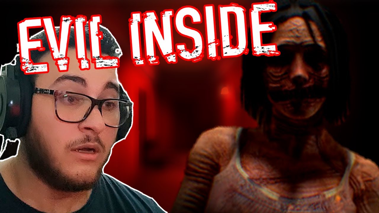 QUASE ME CAGUEI NESSE JOGO NOVO DE TERROR KKKK - EVIL INSIDE